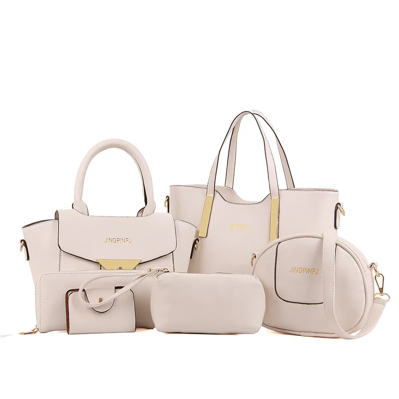

Fashion women bag wholesale ladies fashion six pieces handbag set from china fashion used ladies handbags sets wholesale