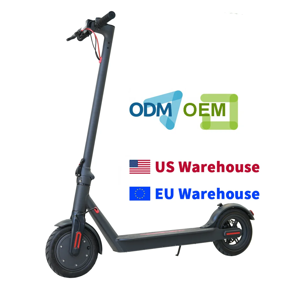 

350w 8.5 inch brushless motor Kick foldable Tubeless/vacauum Tire electric scooter