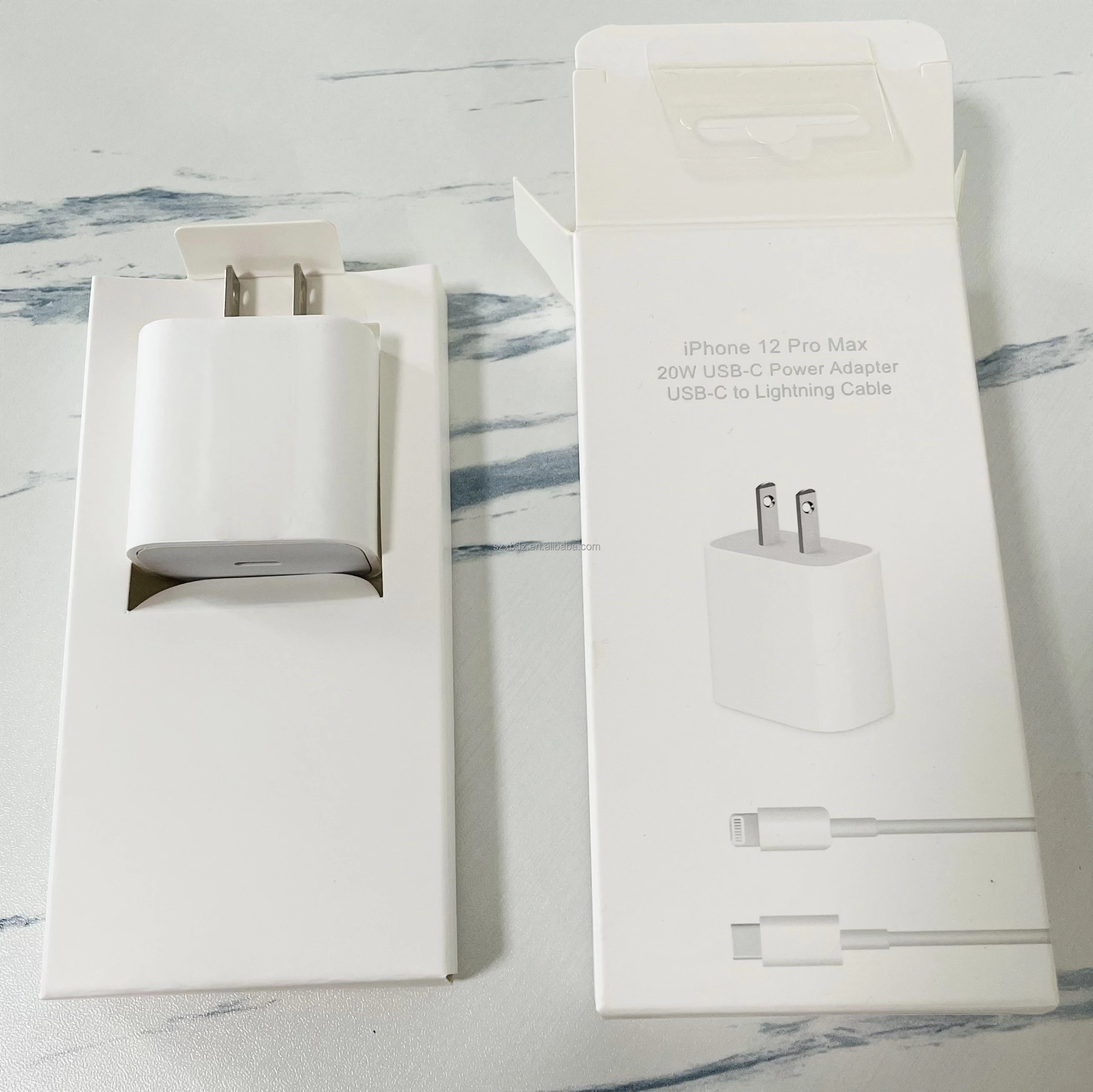 

2021 18w 20w pd fast charging set usb cables type usb c mobile phone apple adapter for iphone 12 fast charger