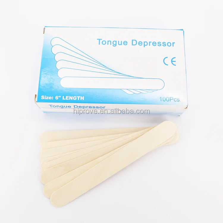 Disposable Wooden Tongue Depressor Sterile Package/disposable Wood