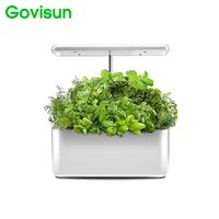 

Govisun new arrival 30w mini hydroponic growing system indoor smart garden home decor farm