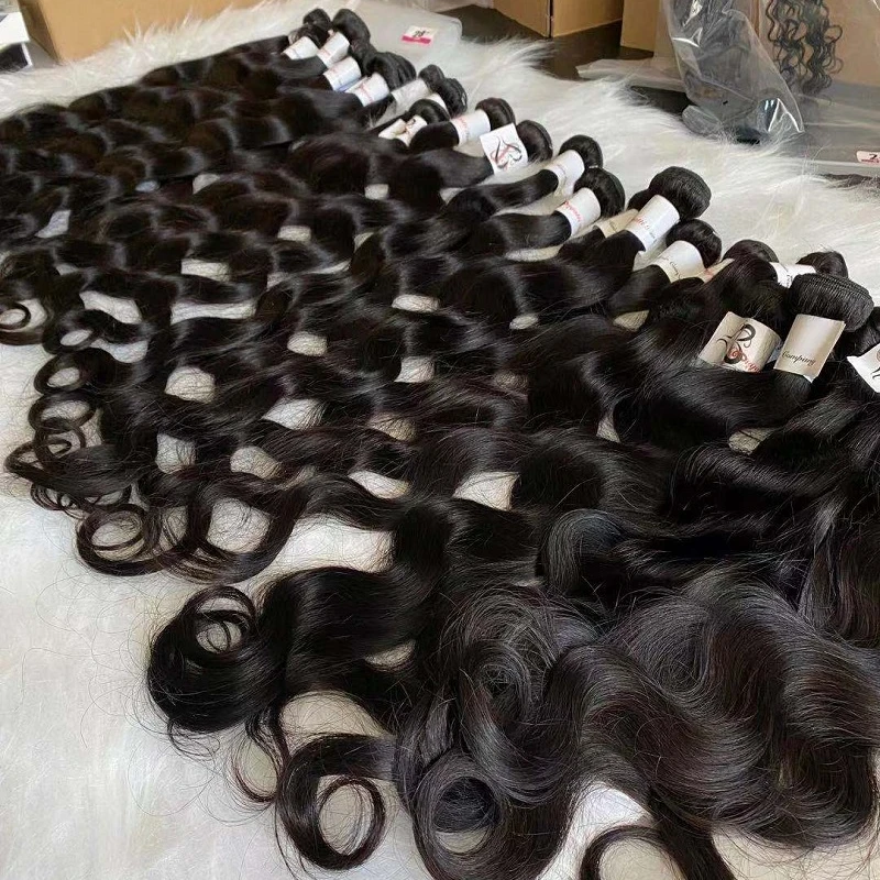 

Body Wave Bundles With Closure Brazilian Hair Bundles With Frontal Human Hair Frontal With Bundle Non-Remy Hair Extension, Accept customer color chart
