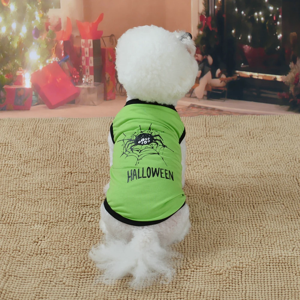 

Wholesale new design small pet clothes dog vest pet Halloween clothes, Customized color