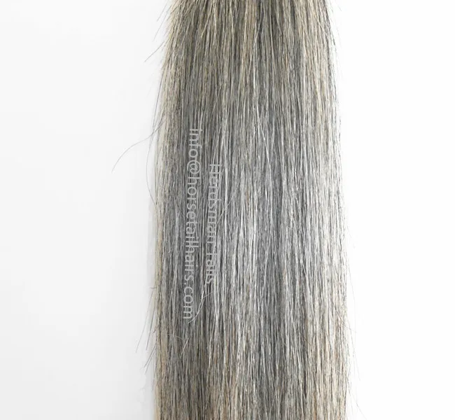 10 pieces New Original Black Horse Show Tail Hair Extension 70-76cm 170grams 