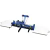 VEVOR Screen Printing Machine 4 Color 2 Station Silk 17.7x21.7Inch Screen Printer