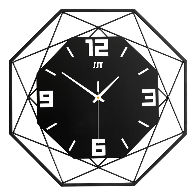 

Factory Outlet 22.8 Inch High Quality Minimalist Home Metal Decoration Melted Clock