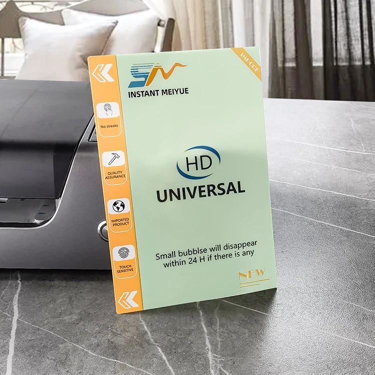 

Universal Phone Clear transparent Tpu Cutting Film Anti-scratch Hydrogel Sheet for huawei p50 pro screen protector