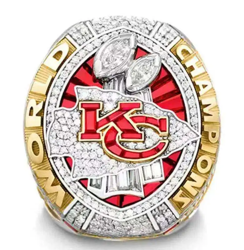 

Sports Championship Ring Jewelry Ring for Kansas City Chiefs NFL 2019 Football Sports