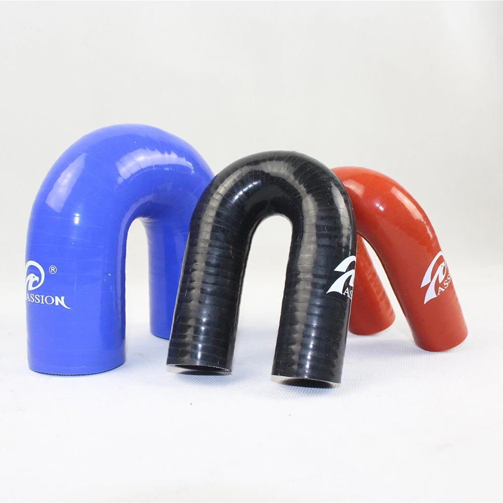 Turbo Coolant 180 Degree Bulk Flexible Rubber Silicone Air Intake Hose