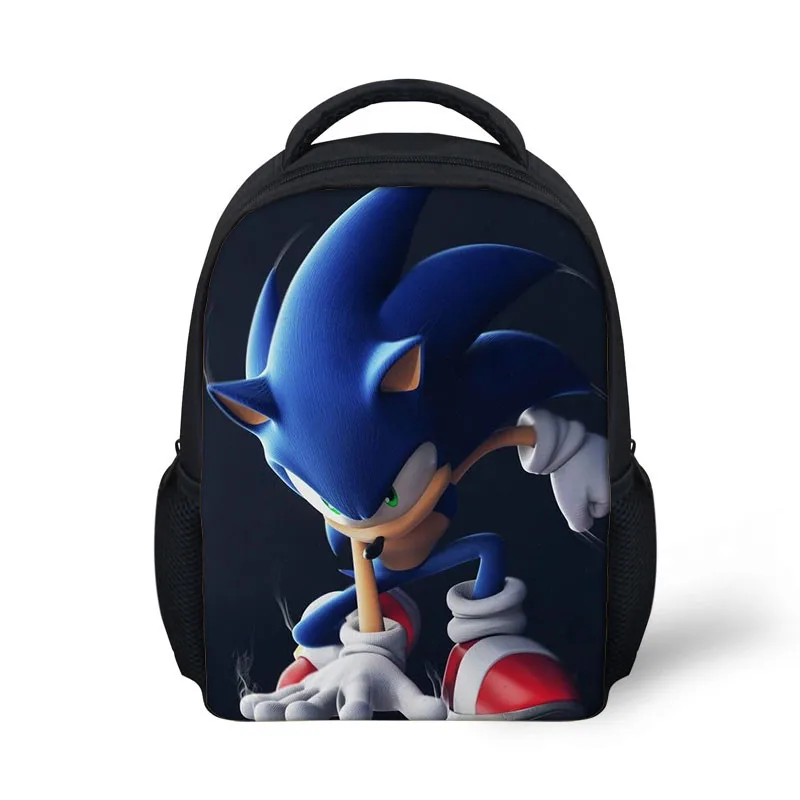 

Sonic The Hedgehog Printed Custom Backpack Children Mini Book Bag School Bags Kids For Boy Girl