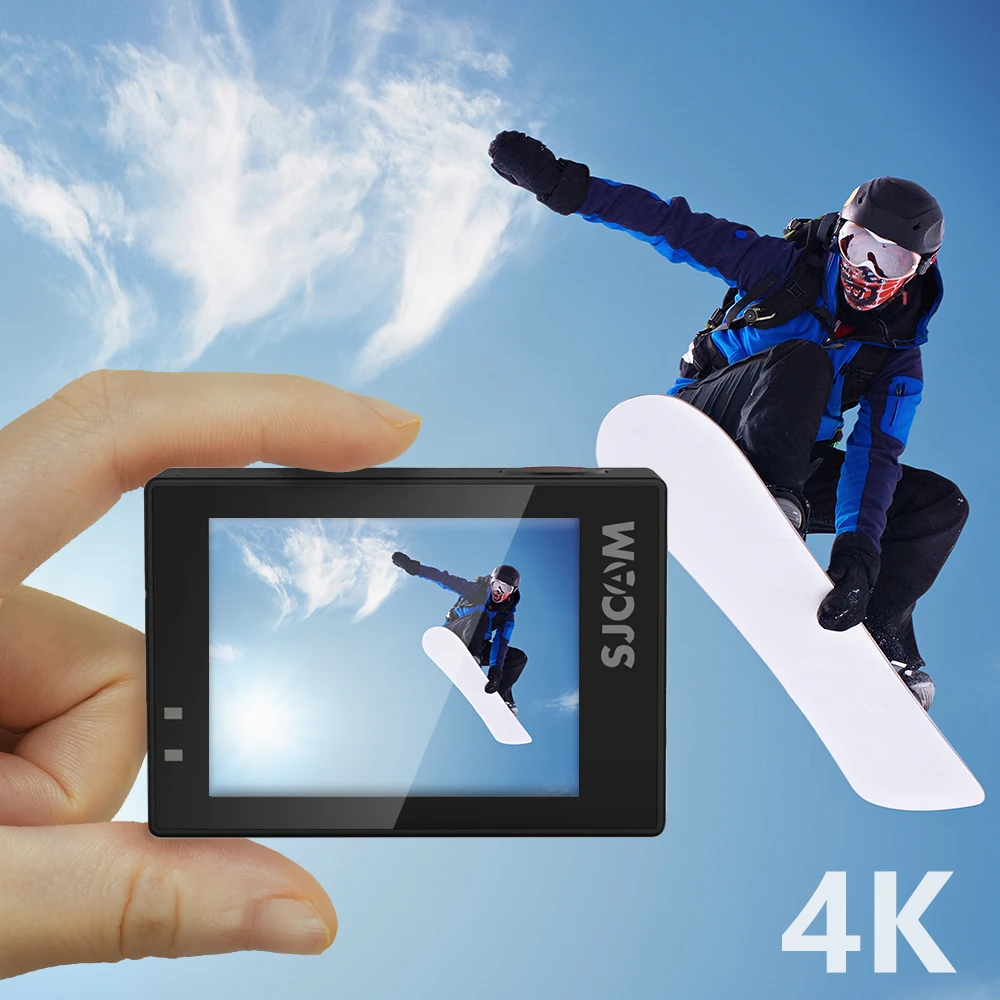 Sport Action Camera 4k 2 LCD Screen