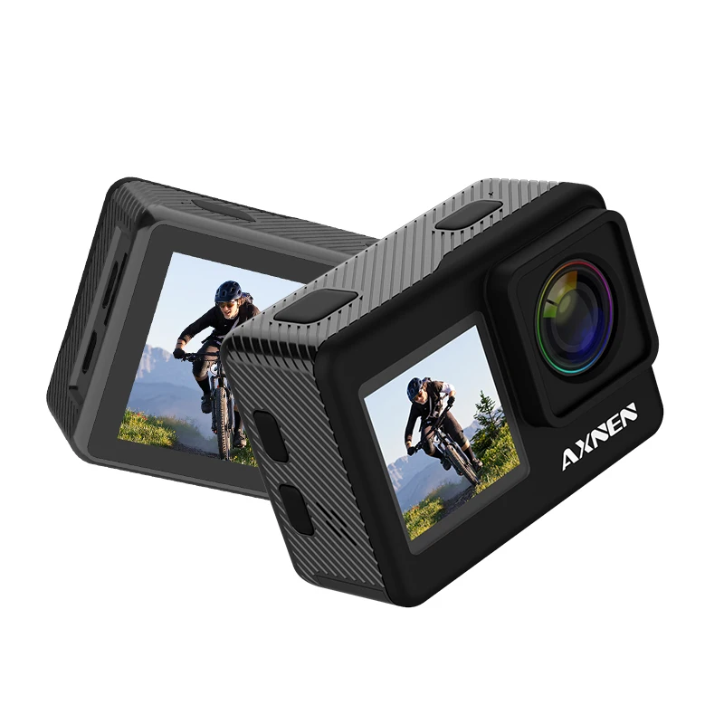 

AXNEN A10 30FPS 20MP 2.0 Touch LCD EIS Dual Screen WiFi Webcam Waterproof Helmet Action Sports Cam AXNEN A10 4K Action camera