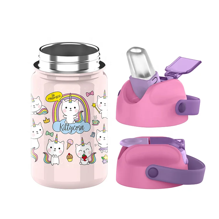 

BPA FREE Durable Insulated Leak Proof Water Bottle Stainless Steel Thermal Vacuum Cups water milk bottle