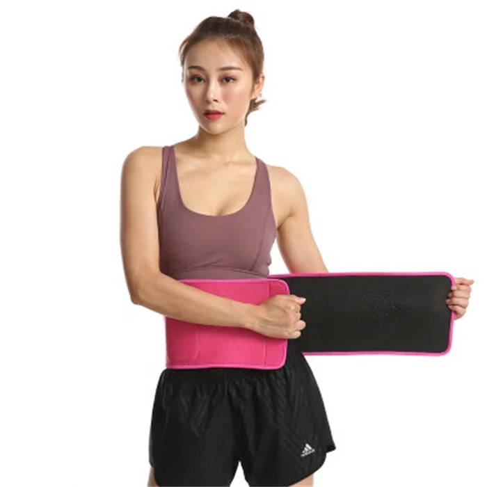 

Sweat shape elastic pressure support abdomen women fitness Weight loss corset waist support belt waist supporter wrap