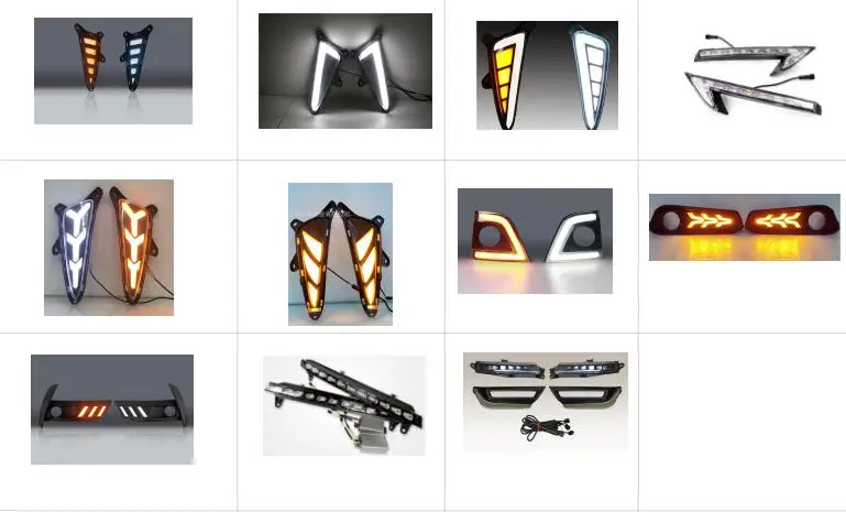 New Style LED Daytime Running Light For CHR TOYOTA CHR 2017 2018 DRL Auxiliary Lamp for Car