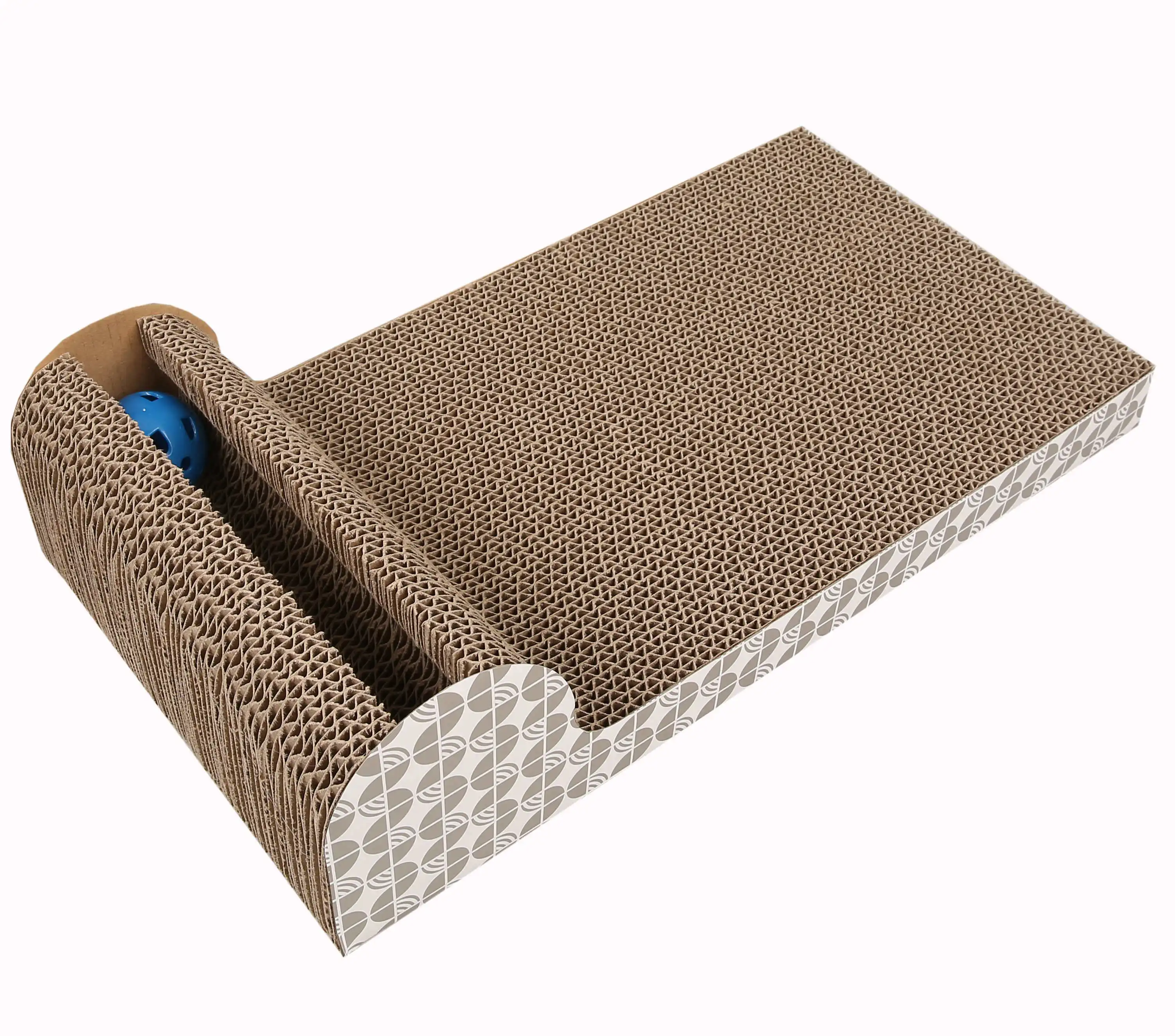 

Cat Kitten Cardboard Corrugated Scratcher Scratching Pad Sofa Bed Board Mat Cat Scratch Pad Toys, See the pictures