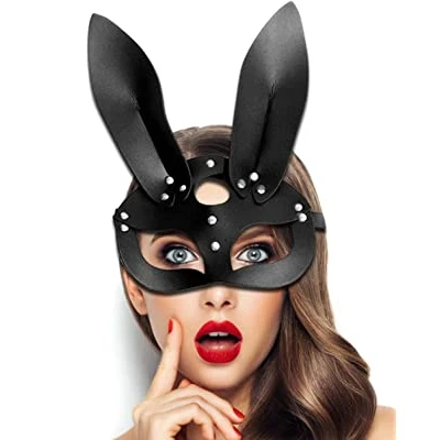 

Bunny ears Halloween mask sexy mask animal rhinestone masquerade masks