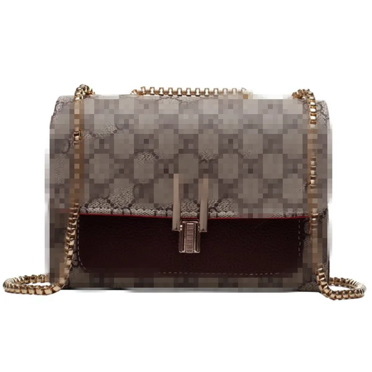 

Women's bag printed fashion chain shoulder bag crossbody bag, Picture color