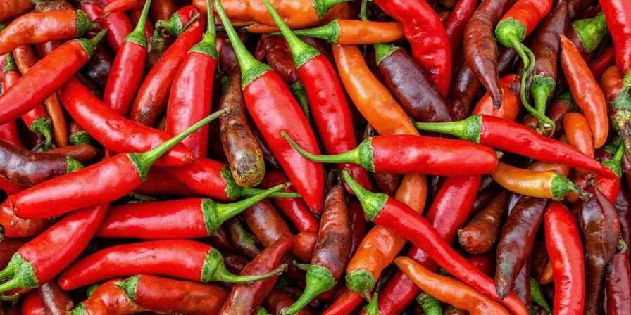Intense Ghost Pepper Close-Up