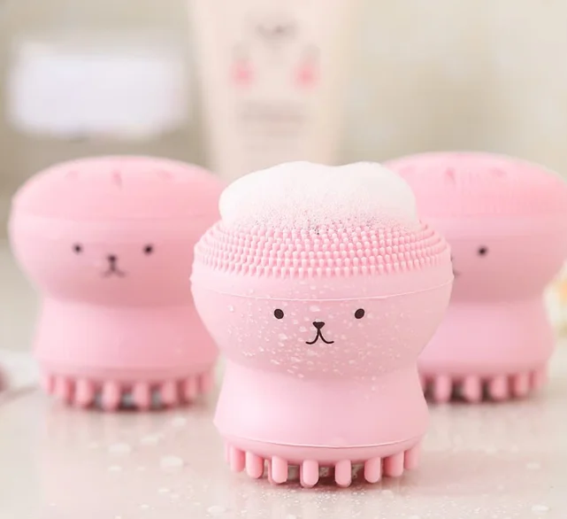 

Hot Silicone Face Cleansing Brush Facial Cleanser for dropshipping