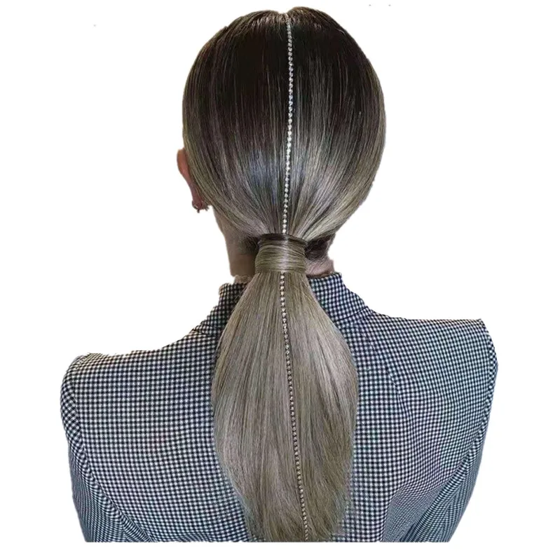 

DIVA1 Ponytail Long grey Afro wrap around Clip In Drawstring Ponytail Real hair Pieces, extensions 100% Human Hair Ponytails