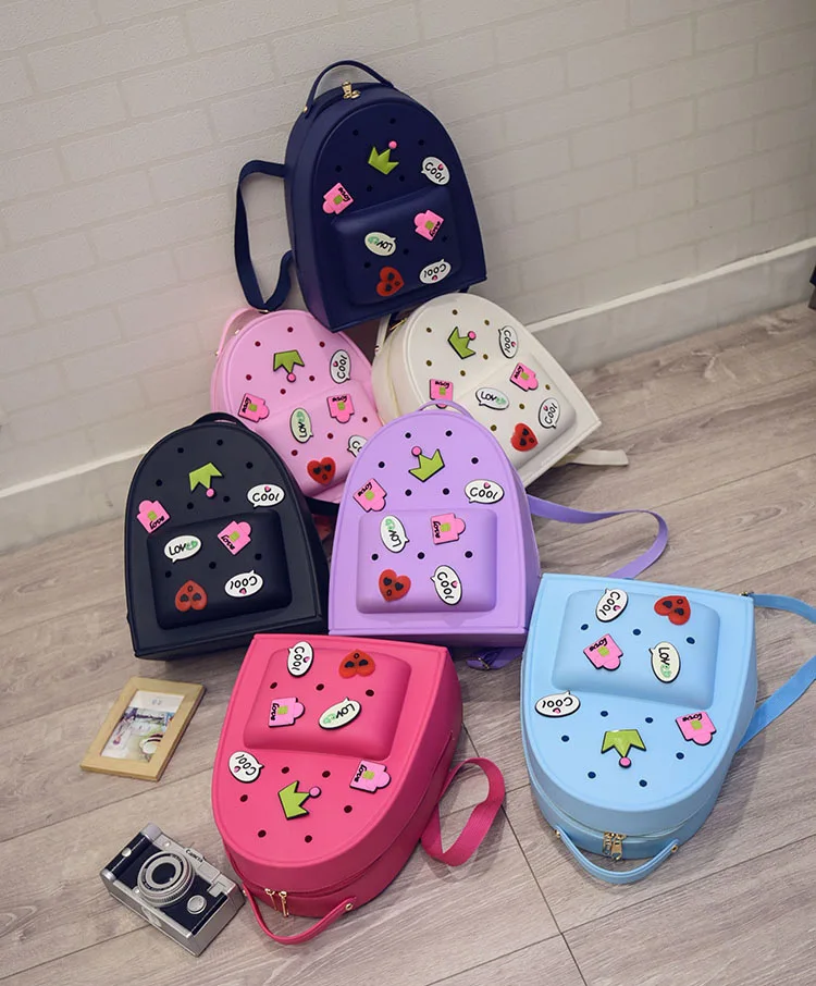 

Eva Waterproof Plain Cute Cartoon Kids Backpack School Bags For Children