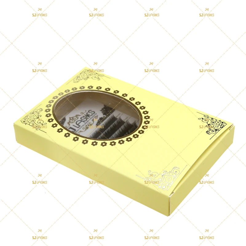 

Wholesale easy fanning lashes Volume eyelash extensions Private label, Black