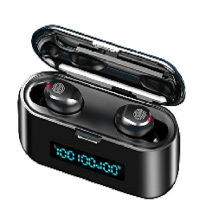 

Fashion Game Earphone Tws Wireless Earphones LED Power Display, Black