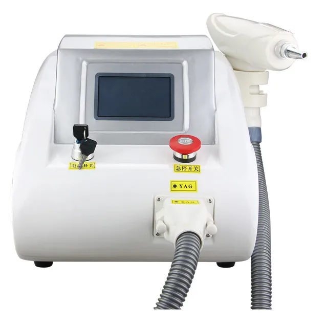 

hanai Portable Q-switch ND YAG Laser Tattoo Removal Pigmentation Removal Carbon Peeling Machine YAG 1064nm 532nm 1302nm