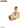 AUTOFAB -90 Degree Elbow 1/8" Fitting Air Oil Gas Fuel Hose Turbocharger Compressor Brass Boost For NISSAN 240SX S13 AF-CGQ214