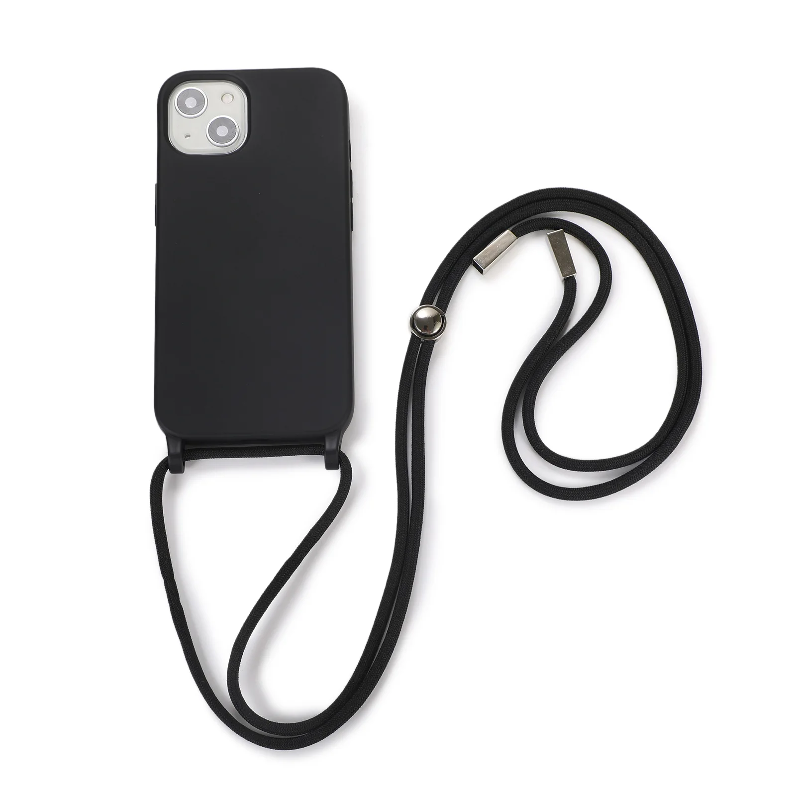 

Casing for Iphone 13 Liquid Silicone Lanyard Phone Case Iphone 13 Magsafe Case Cover With Strap Crossbody