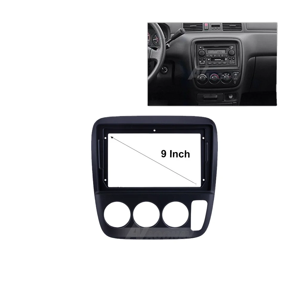 

9 inch Car Radio Multimedia fascia For HONDA CRV 1998 (RHD) Right Hand Drive car Black Fascia Frame Dash Mount Kit Trim Panel