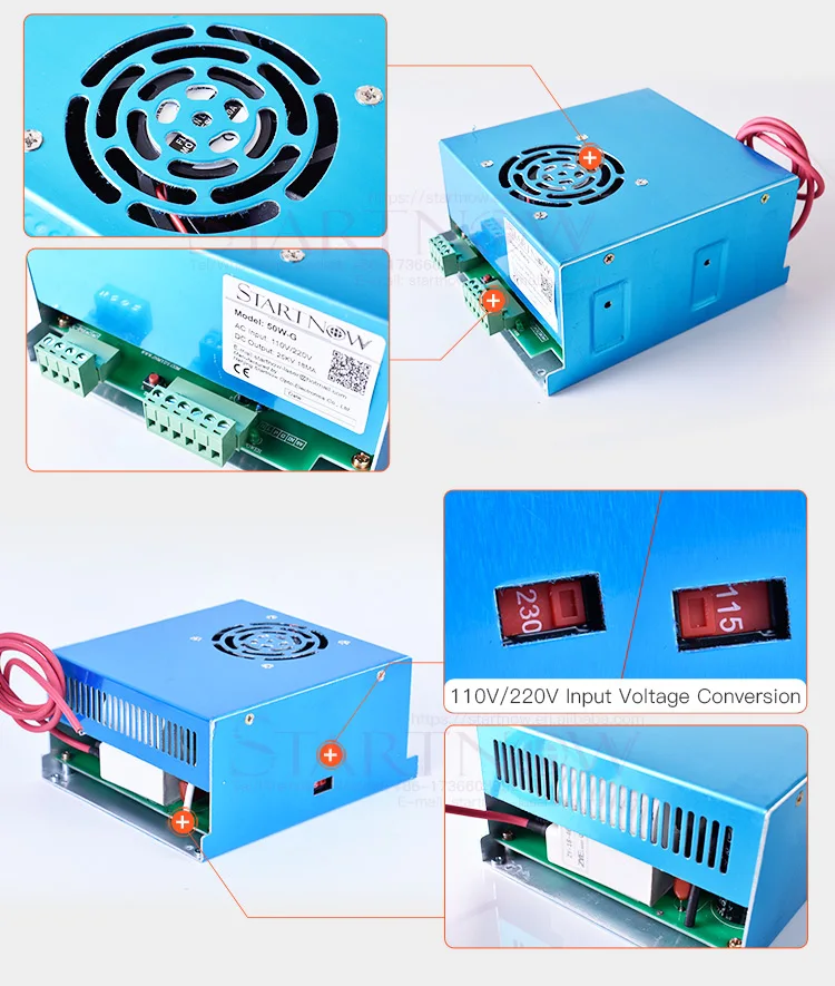 Startnow 50wg Myjg50 45 55 50w Co2 Laser Engraving Machine Source