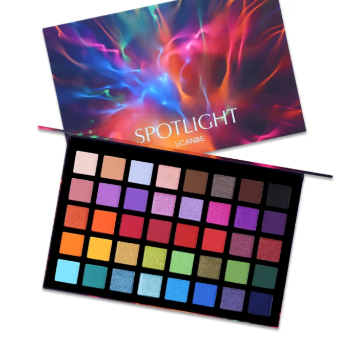 

High pigment 40 color eyeshadow private label eyesahdow Matte glitter eyeshadow