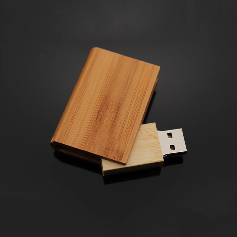 

Wooden Book Shape USB Flash Drive 16GB 32GB