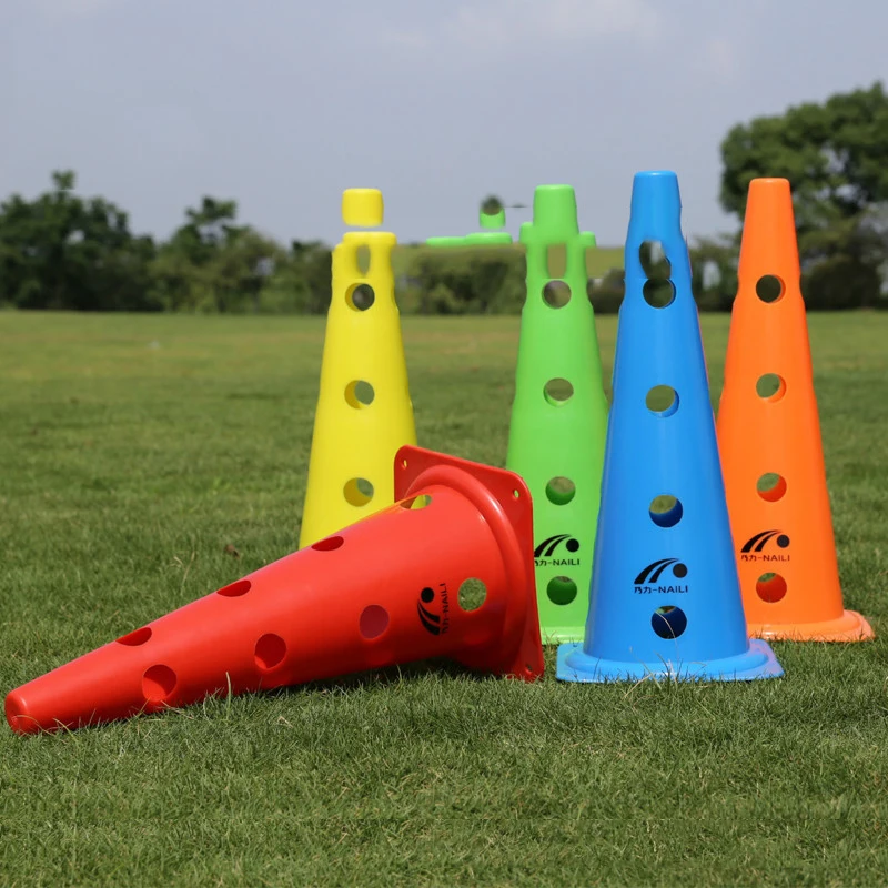 

Agility Cones Multipurpose  Disc with hole Sports Training Soccer Football mark barrel, Optional