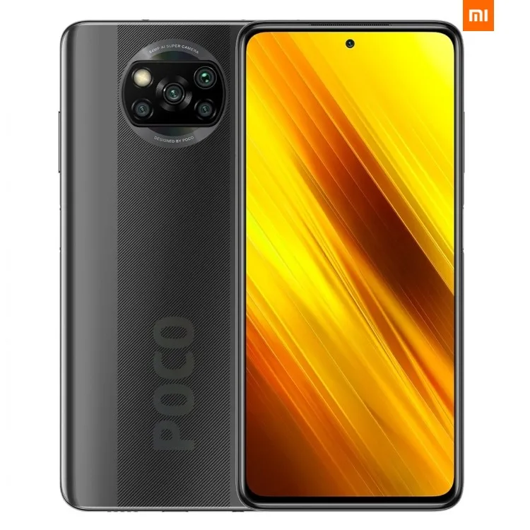 

Hot Original Celular Xiaomi POCO X3 Nfc 6/64gb Global Version 64MP Camera 5160mAh 33W Charge POCO X3 NFC Xiaomi Smartphone, Grey