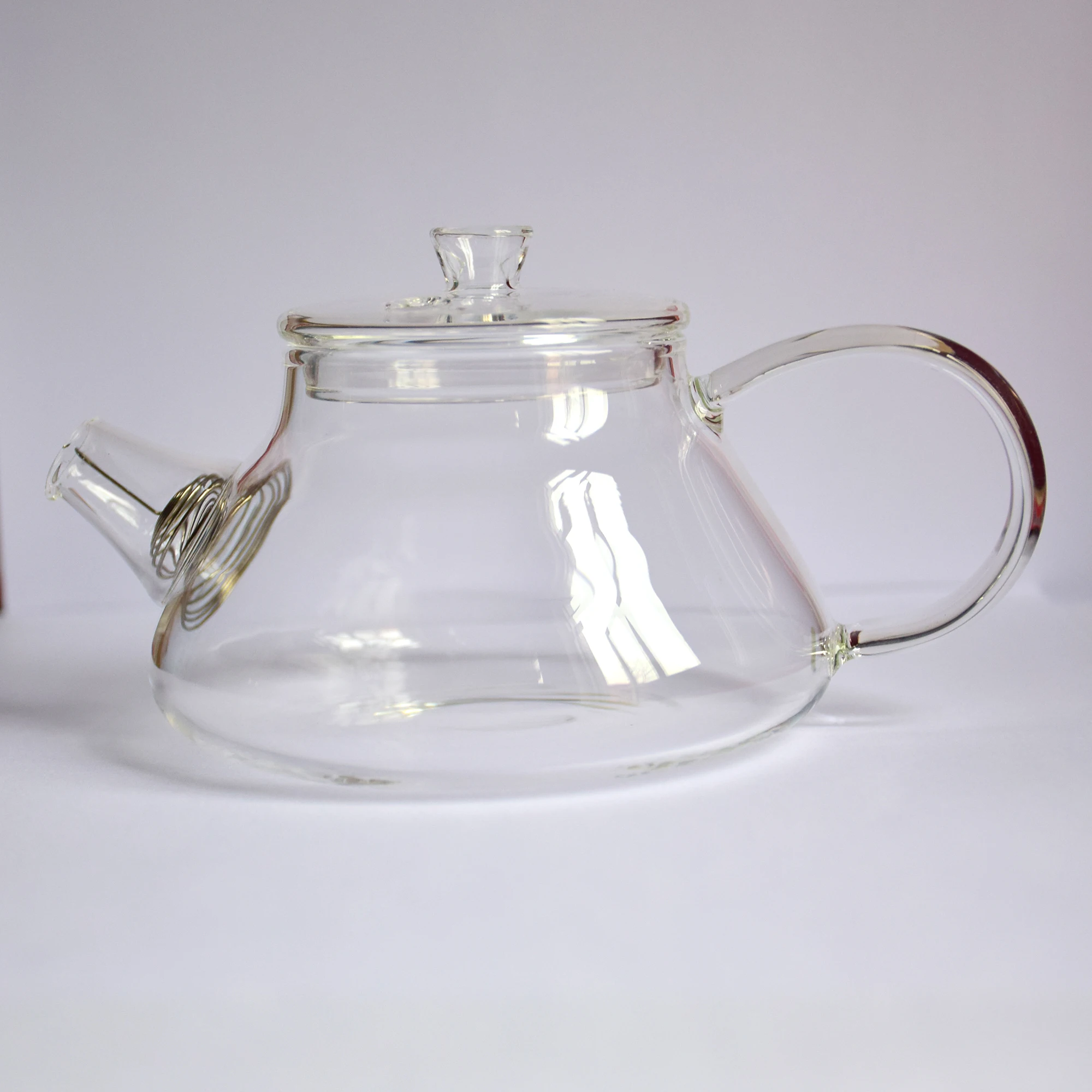 

200ml Mini Heat Resistant Borosilicate Glass Teapot, Transparent