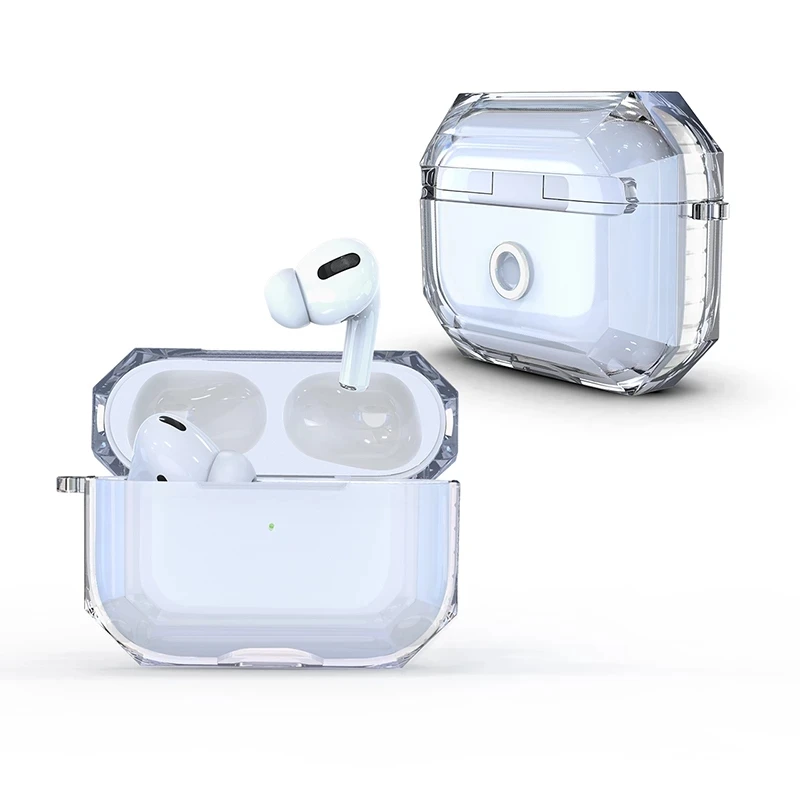 

Cute Earphone Case for Airpords Pro Transparent TPU Case for Apple Airpods Pro Protective Cover for Earbuds for Gift