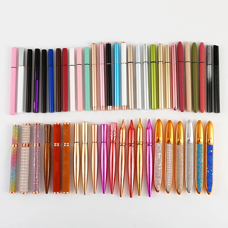 

Private label magic water activated liquid custom box adhesive magnetic lashglue glue pen eyeliner