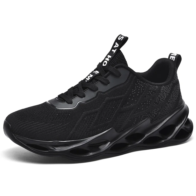 

Factory Wholesale Light Weight Mens Running Walking Shoes Wearproof Breathable Athletic Shoes for Men