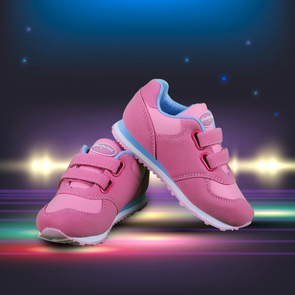 

Cute Girls Kids Stockin Sneakers Children Pink Casual Sport Shoes for Babies