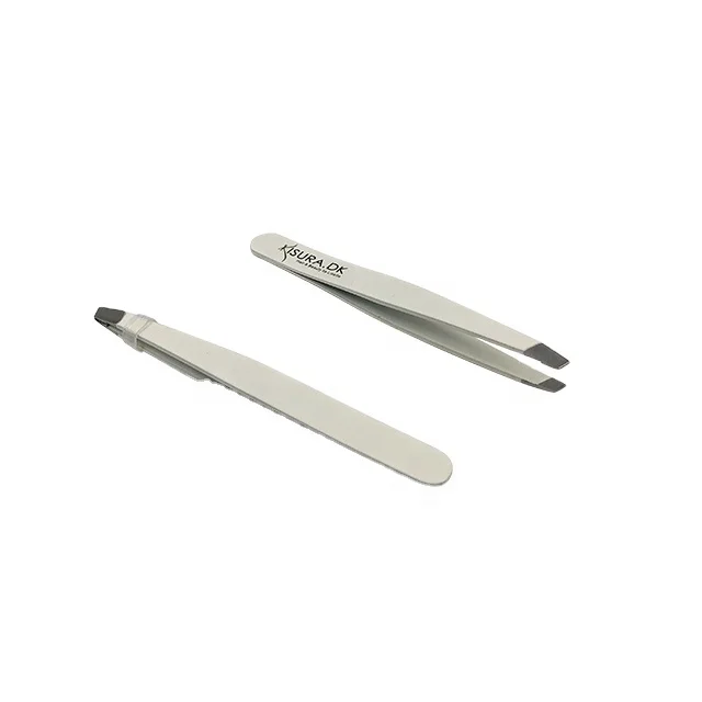 

Wholesale Best Tools Private Custom Professional Eyebrow Tweezers, Silvery