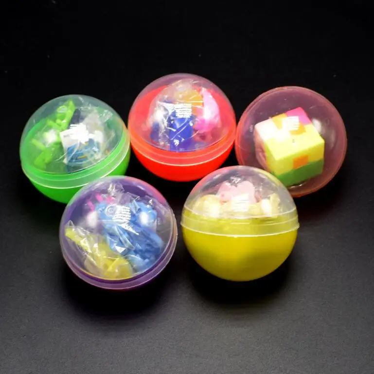 Zqx268 Novedades Plastic Surprise Egg Capsule 2 Inch Vending Capsule 