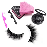 

Wholesale lashes 100% Mink False Eyelashes Private Label Eyelash Case with Mink Eye Lashes