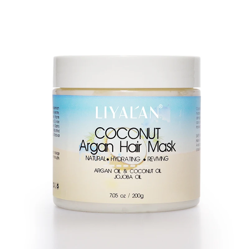 
OEM Professional Hair Care Moisturizing Repair Collagen Natural Coconut Argan Oil Hair Mask With Keratin Avocado 