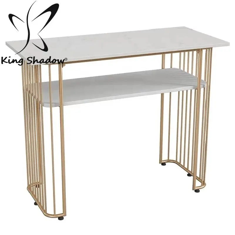 

Kingshadow Cheap Price Nail Tech Station Manicure Table/Desk With Mulit Drawers