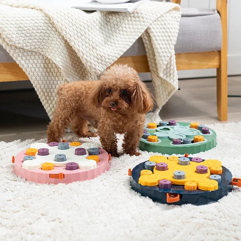 

Wholesale hot sale multi-color design slow food bowl for pet dogs and cats