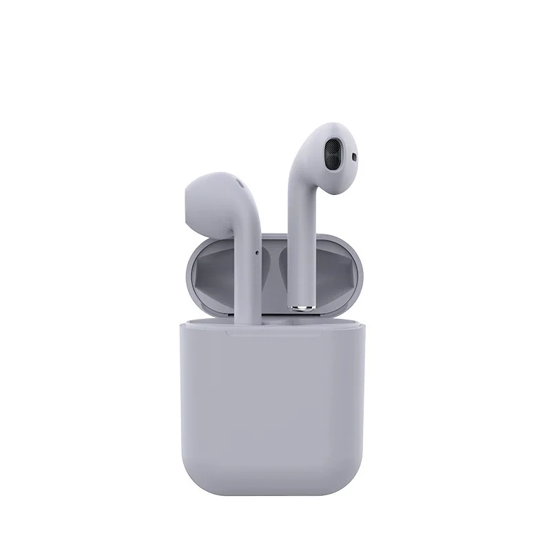 

2021 Cheapest high quality magnetic mini popular portable In pods 12 colorful in-ear TWS earbuds, White