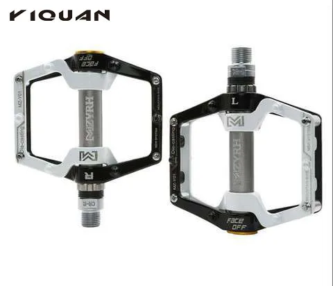 

Flat Foot Ultralight Mountain Bike Pedals Mtb Cnc Aluminum Alloy Sealed 3 Bearing Anti-slip Bicycle Pedals, As shown